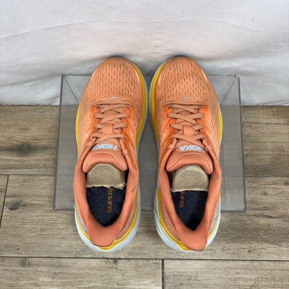 Hoka One One Clifton 8 Wide Sun Baked W Size 9D Women’s‎ - Picture 6 of 9